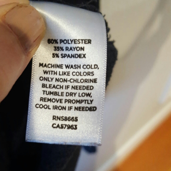 Tucker + Tate Navy Long Sleeve Shirt - Picture 4 of 4